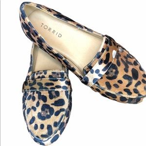 NEW Woman’s Torrid cheetah print flats Size 7.5